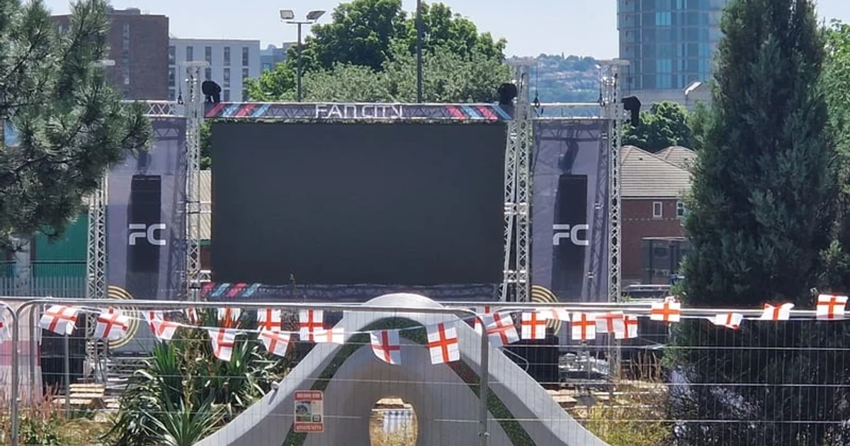 Sheffield plans World Cup fan zone at Devonshire Green for England run
