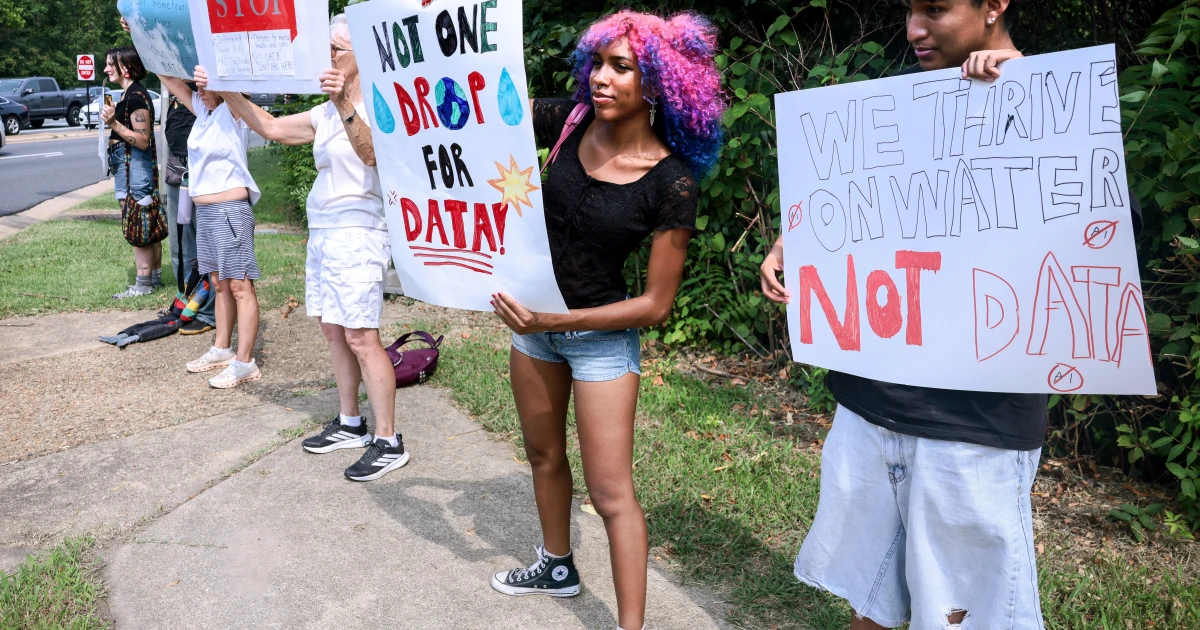 Protests against U.S. data centers spread nationwide amid AI backlash