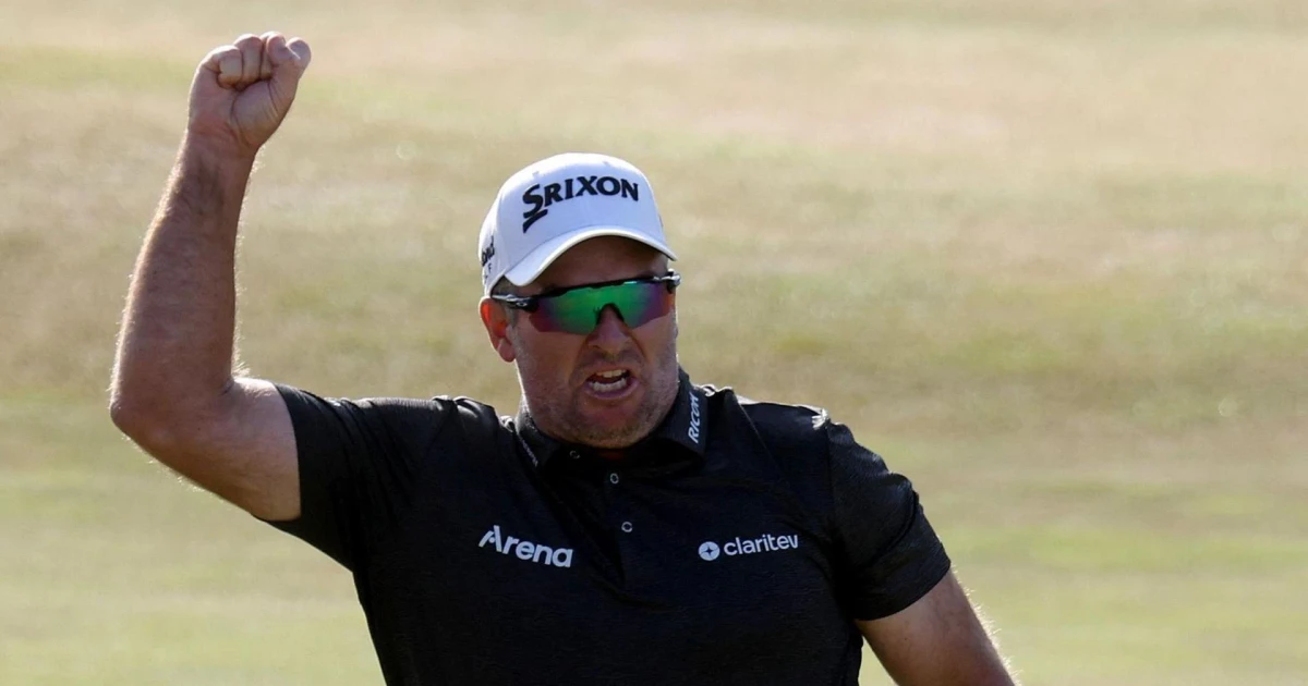 Ryan Fox wins first major title with record Open Championship round