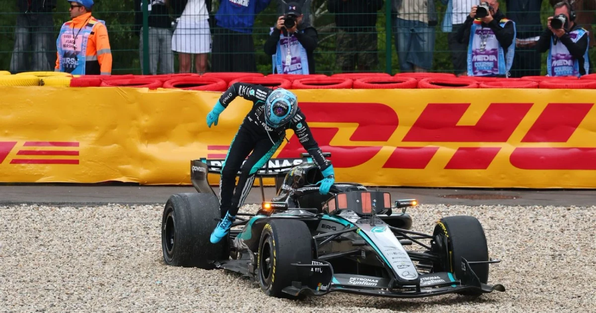 George Russell ruled out of Belgian Grand Prix title battle