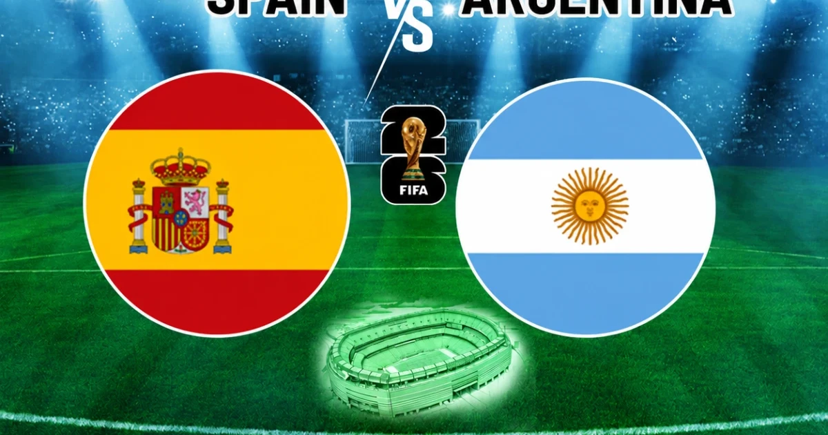Scaloni sings Argentine anthem before World Cup final against Spain