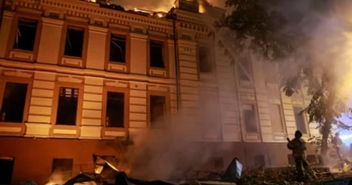 Russian attack on Kyiv kills one, wounds 16 overnight