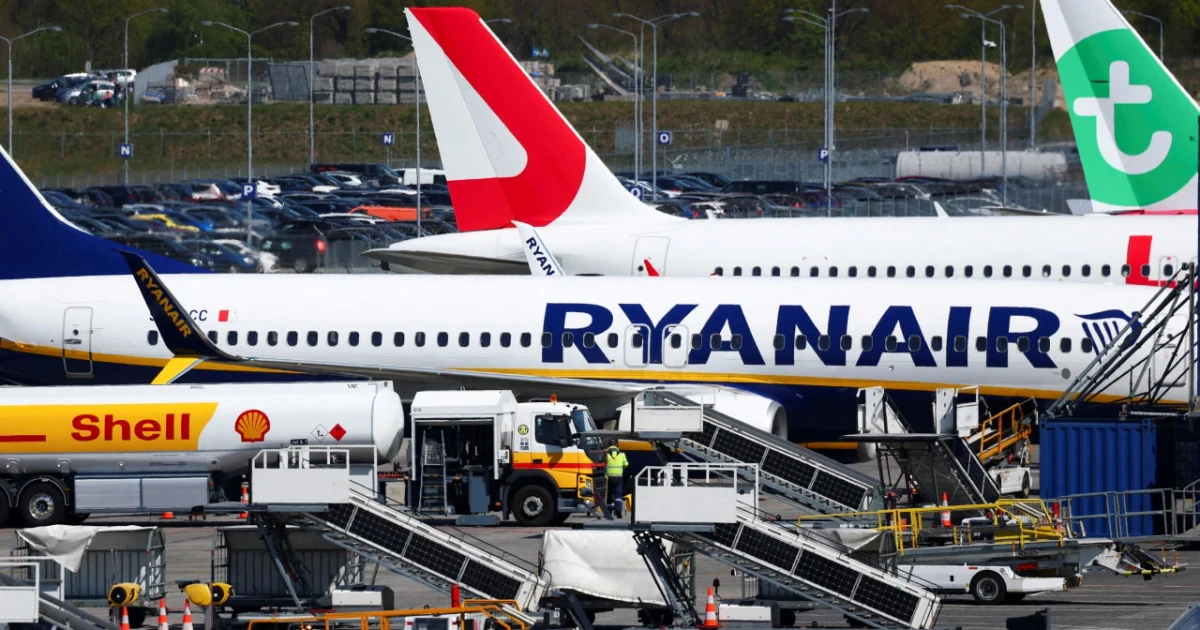 Ryanair profit falls 34% as lower fares and fuel costs bite