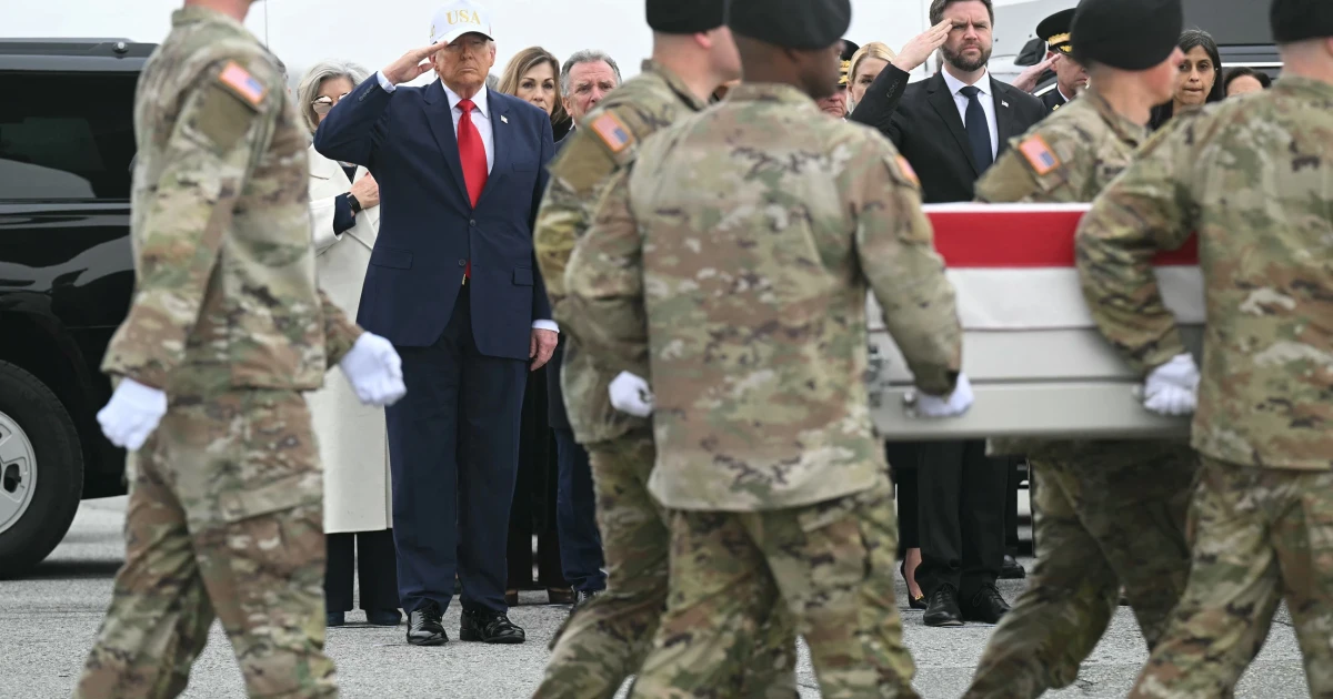 Trump to attend Dover transfer of service members killed in Iran strikes
