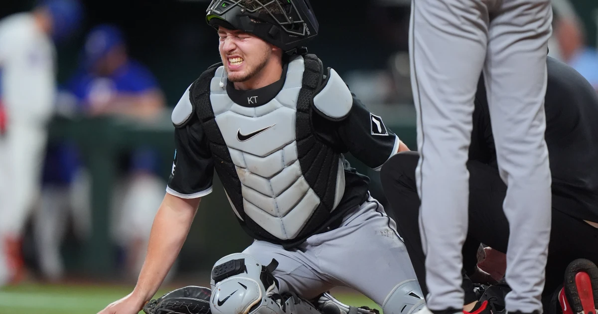 Kyle Teel leaves game with ankle injury, White Sox face setback