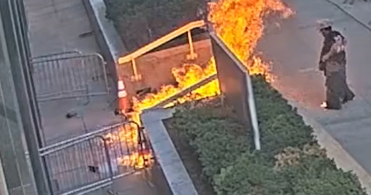New video shows former soldier’s firebomb attack at 26 Federal Plaza