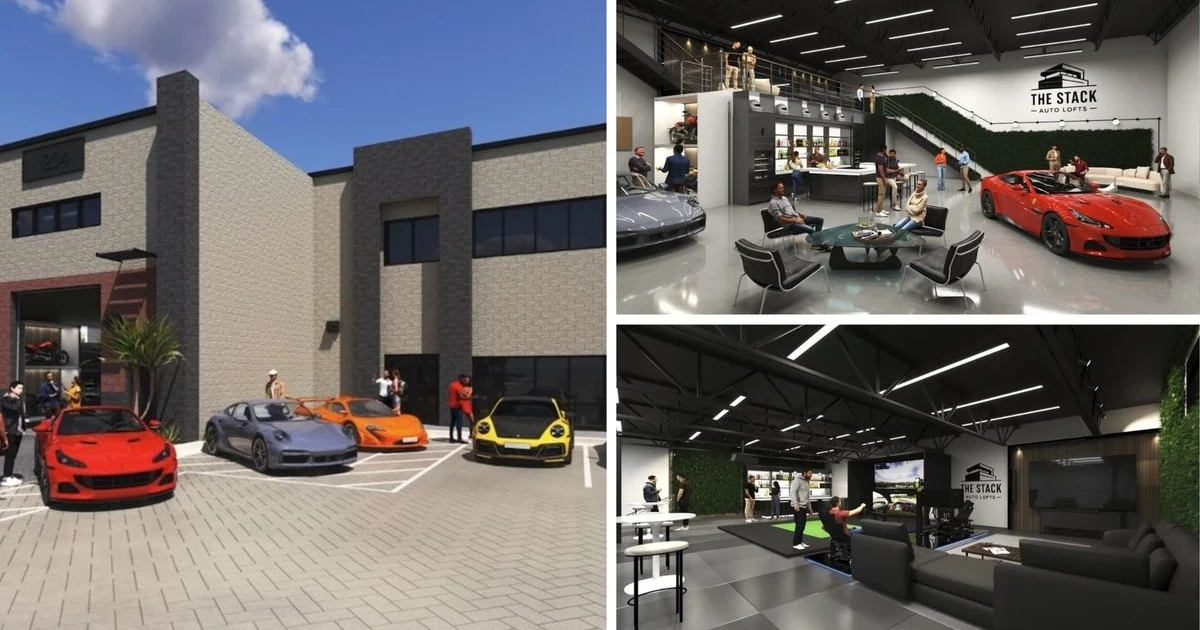 Luxury garage condos turn car storage into a status symbol