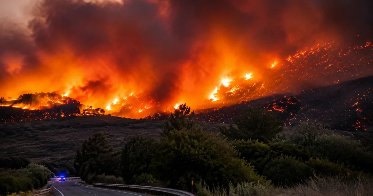 Spain declares national emergency as wildfires near Madrid spread