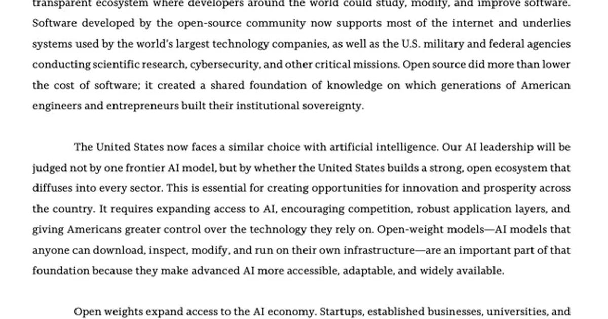 Nvidia, Microsoft back open-source AI push as industry shifts