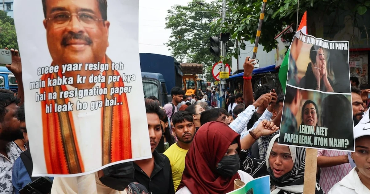 India education minister resigns after youth-led exam leak protests
