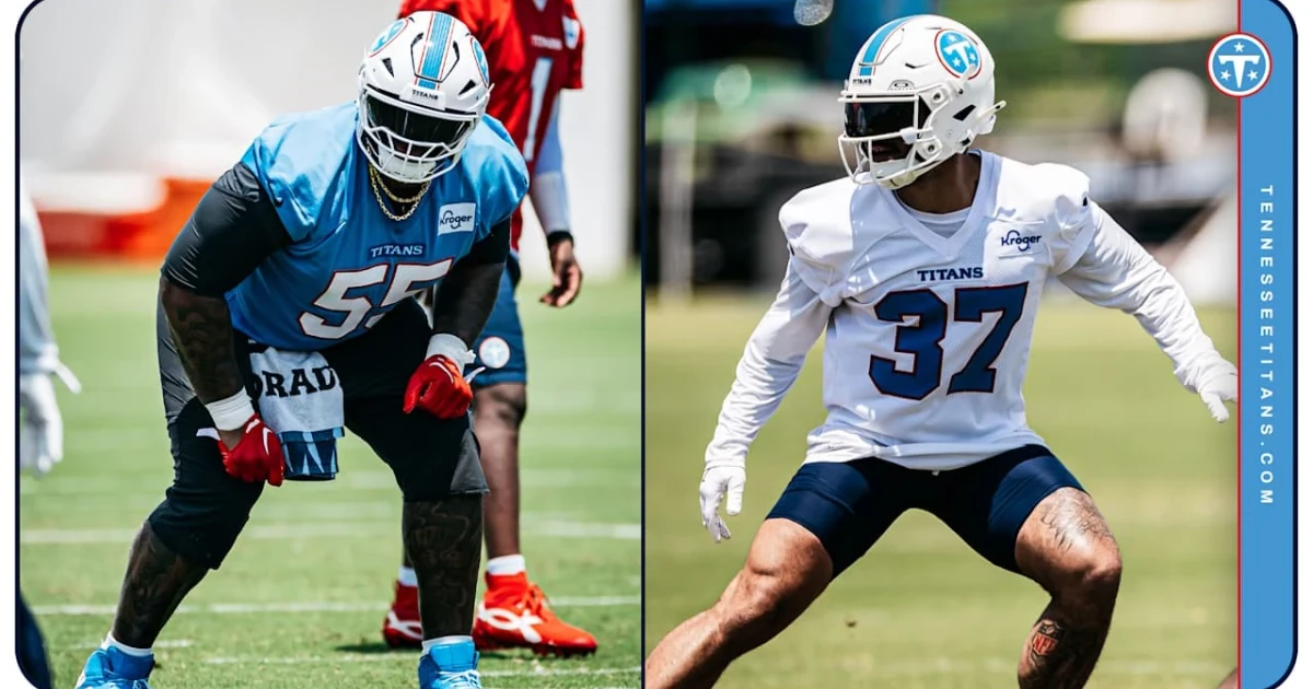 Titans open camp with starters JC Latham, Amani Hooker on PUP list