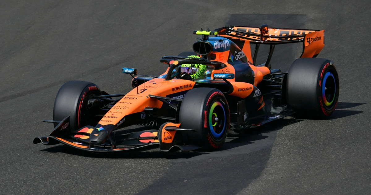 Norris takes Hungarian pole as Hamilton penalty shakes front row