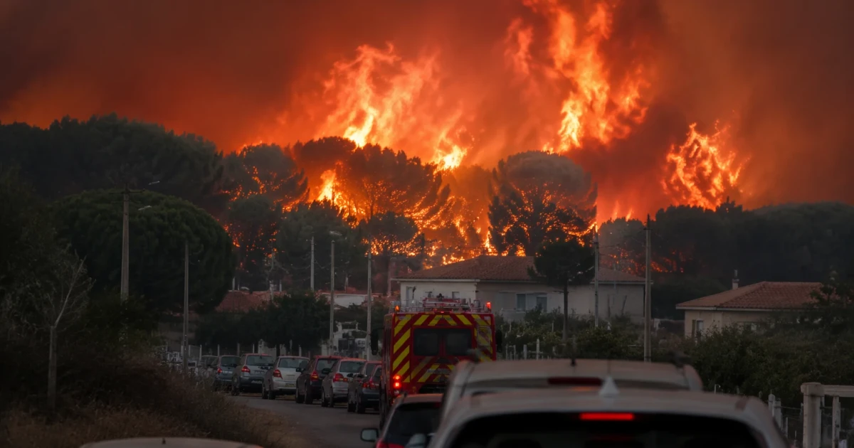 Thousands evacuated as wildfires threaten Bordeaux suburbs in southwestern France