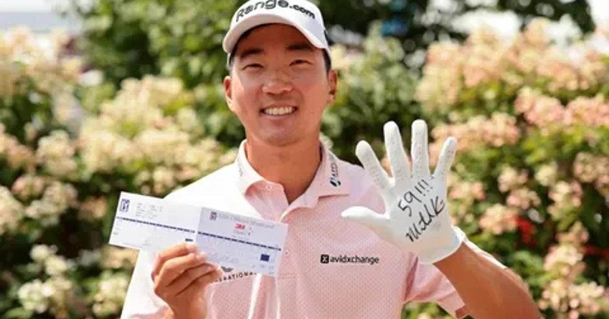 Michael Kim shoots 59 at 3M Open, joins PGA Tour elite