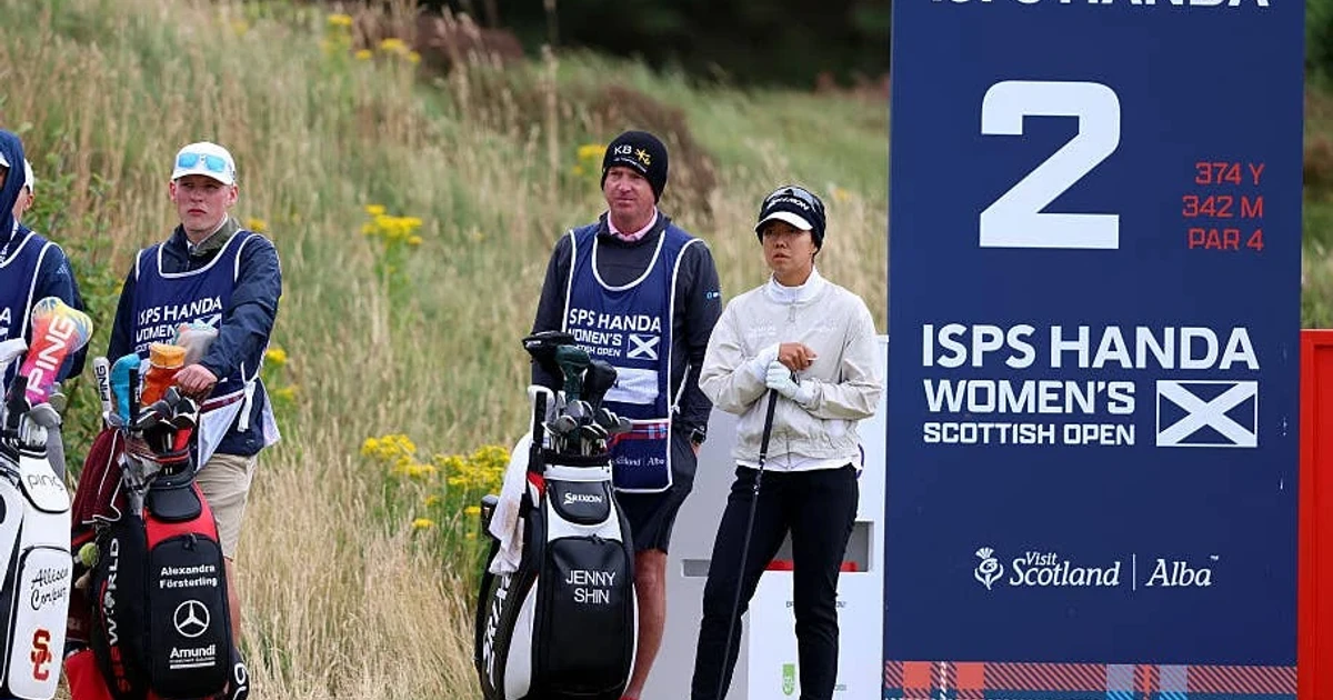 Jenny Shin takes five-shot lead at Women's Scottish Open