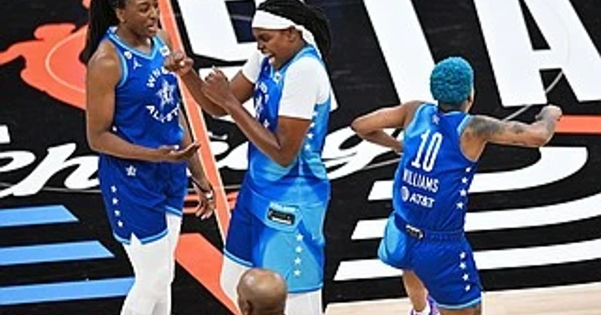 Clark, Jones lead Team Spoon past Team Coop in WNBA All-Star Game