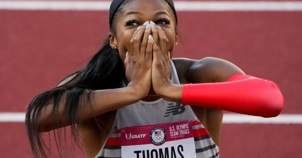Gabby Thomas skips U.S. nationals, says she is healthy again