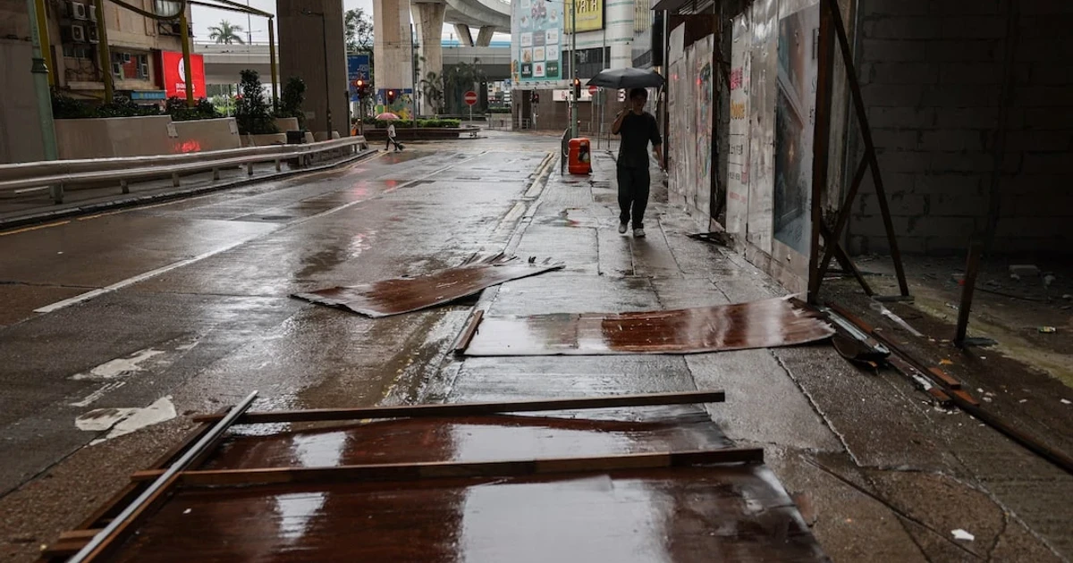 Typhoon Noul weakens but threatens heavy rain in southern China