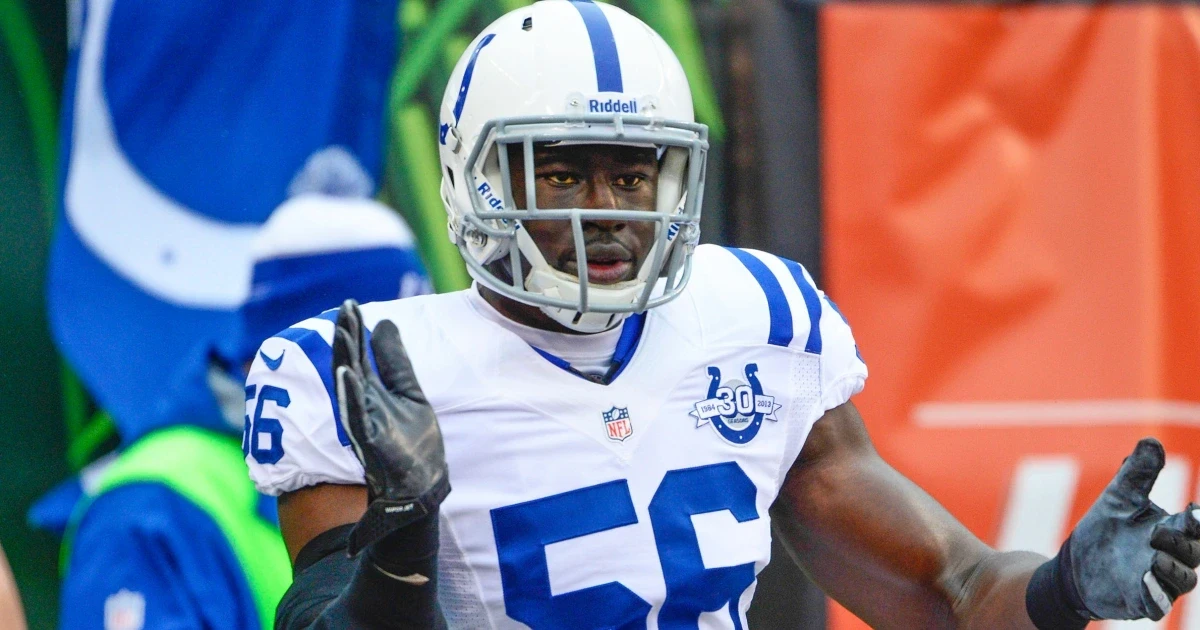 Former Colts linebacker Daniel Adongo deported by ICE after visa overstay