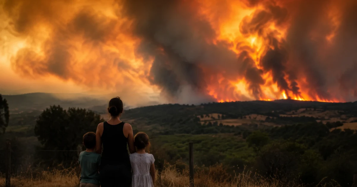 Tennessee mother and children trapped as wildfire nears Bordeaux