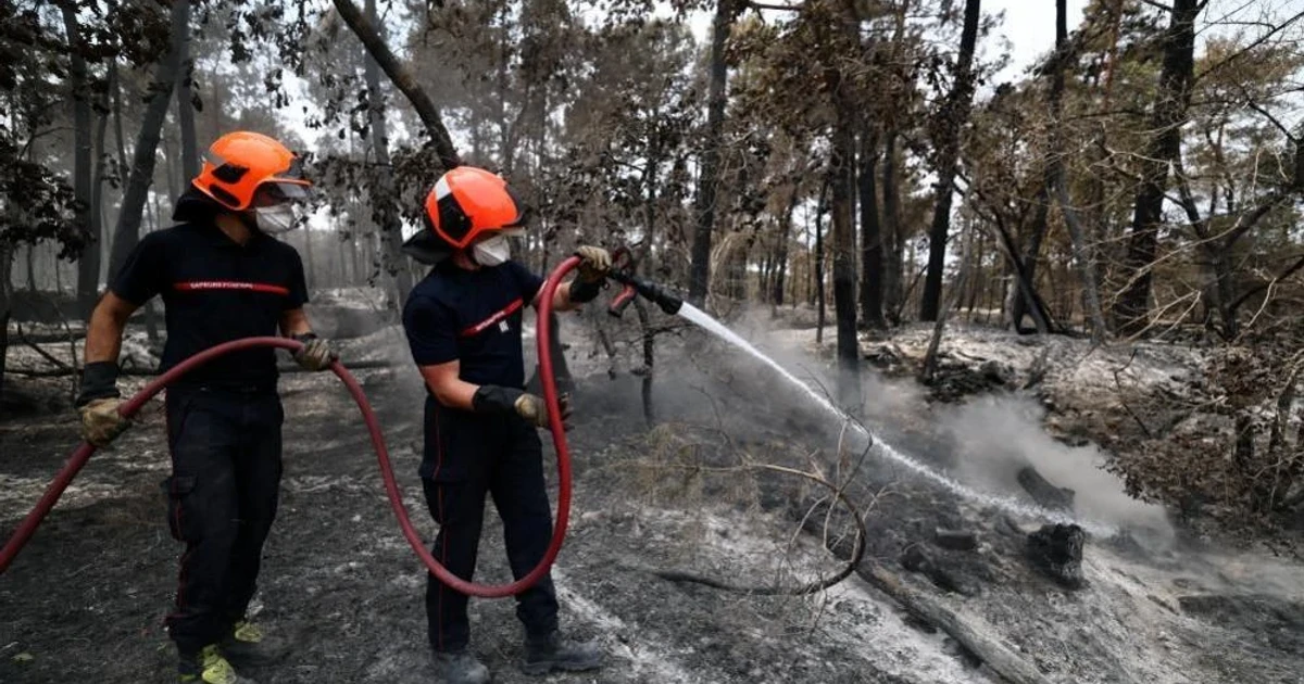 Macron vows no leniency as France investigates wildfire arsonists