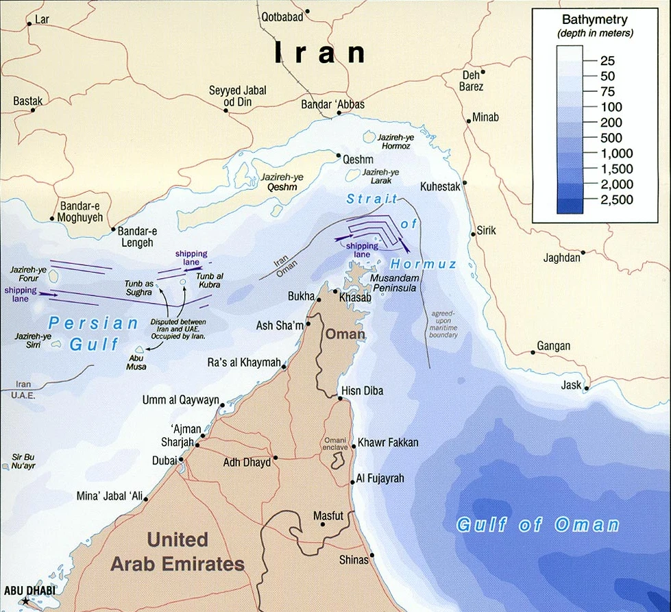 Strait of Hormuz — Wikimedia Commons