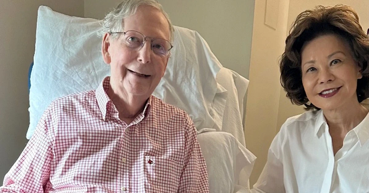 McConnell denies heart attack, says he’s in rehab after fall