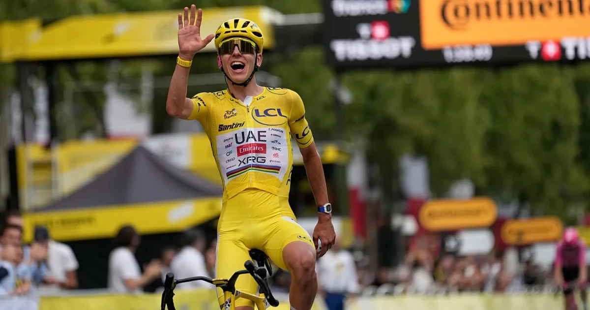 Pogacar wins record-equaling fifth Tour de France title