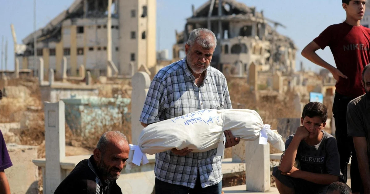 Israeli airstrike kills Gaza father, wife and four children