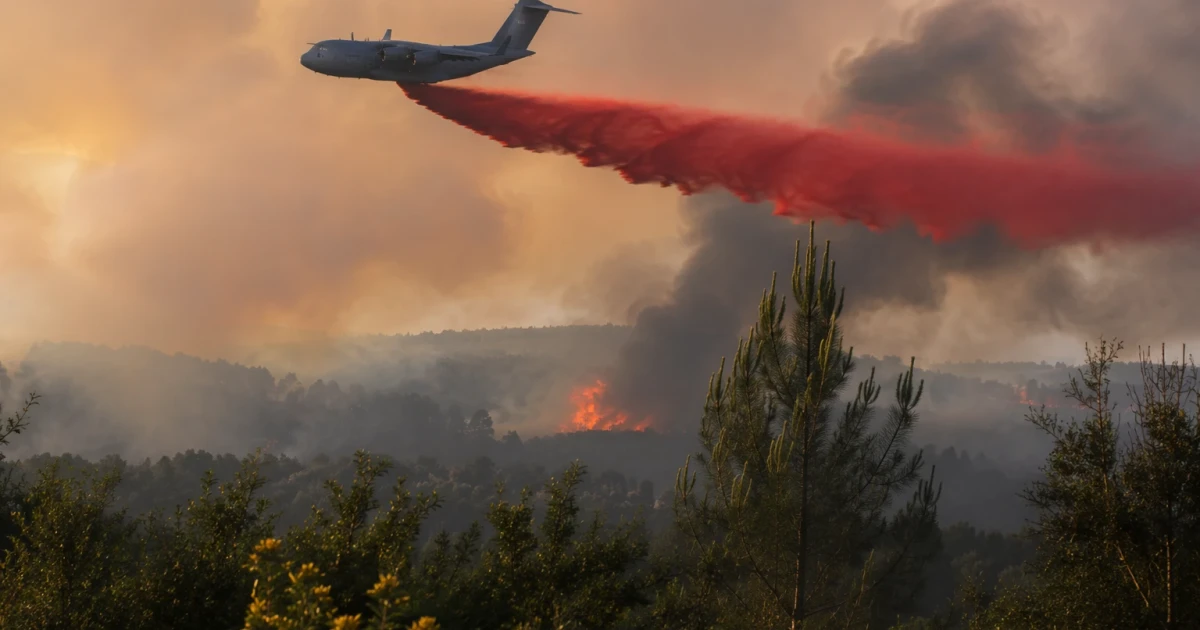 Wildfires near Bordeaux force evacuations as France deploys military aircraft