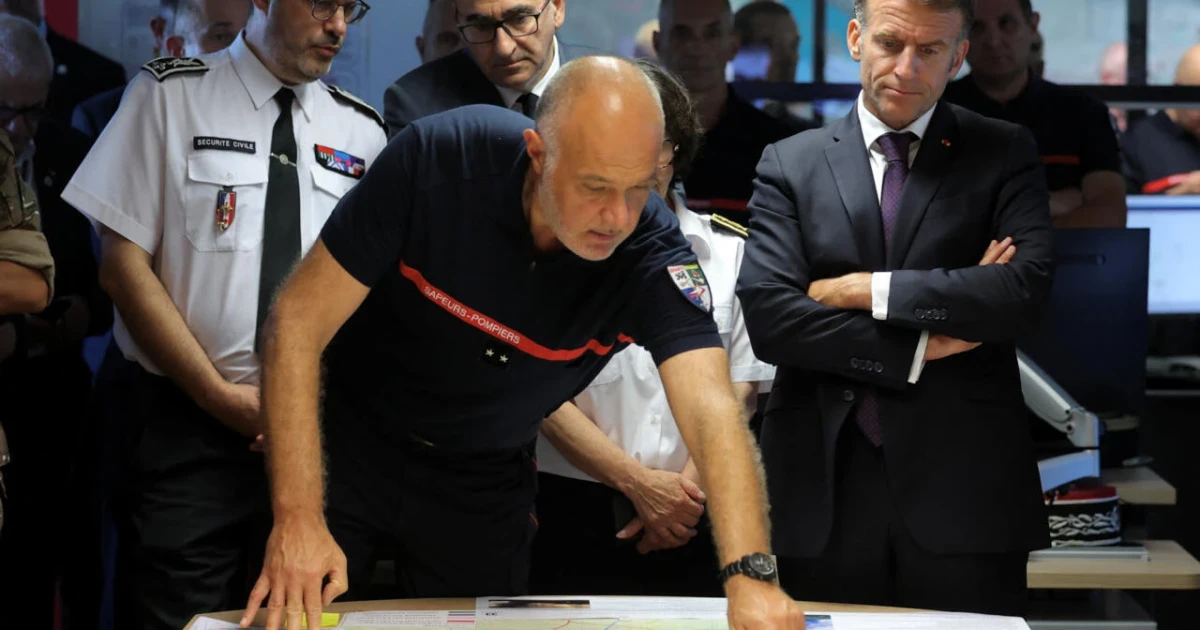 France wildfires force mass evacuations as Macron vows rebuild