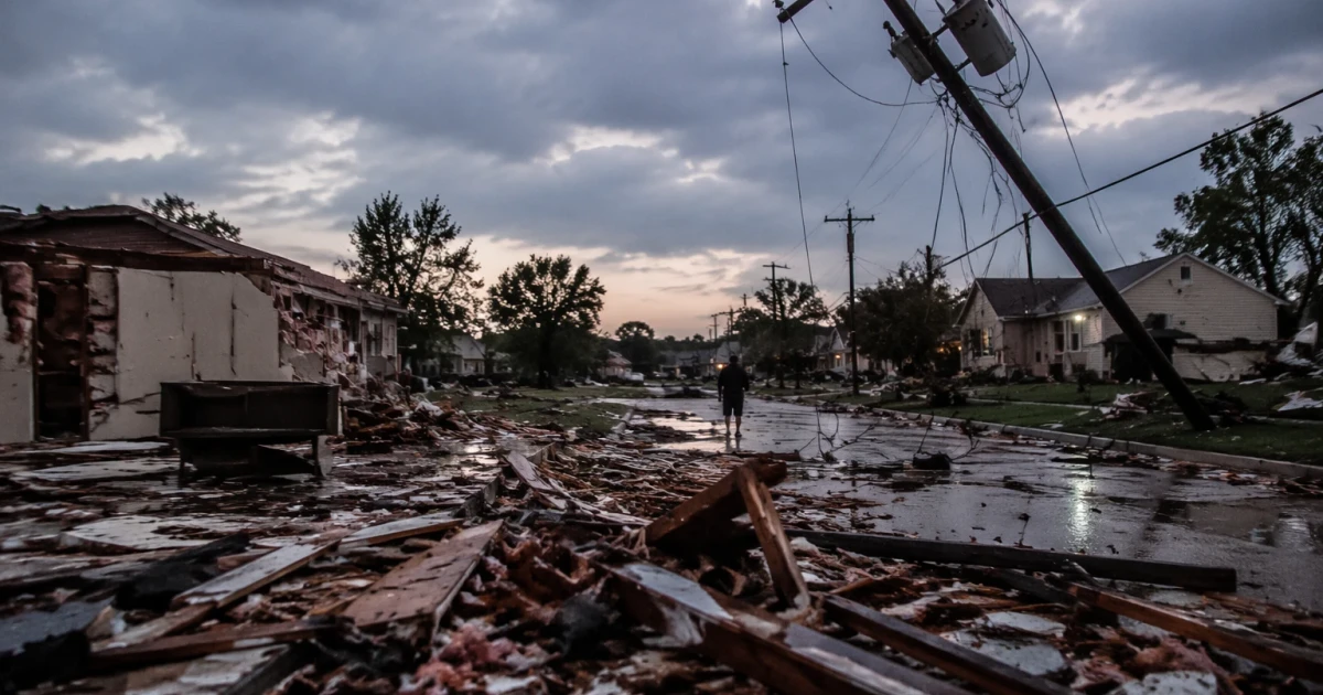 Tornado tears through Wisconsin, knocks out power to thousands