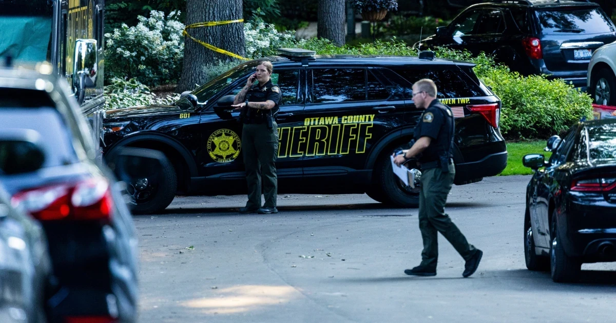 Michigan man kills wife, six children, then sets home ablaze