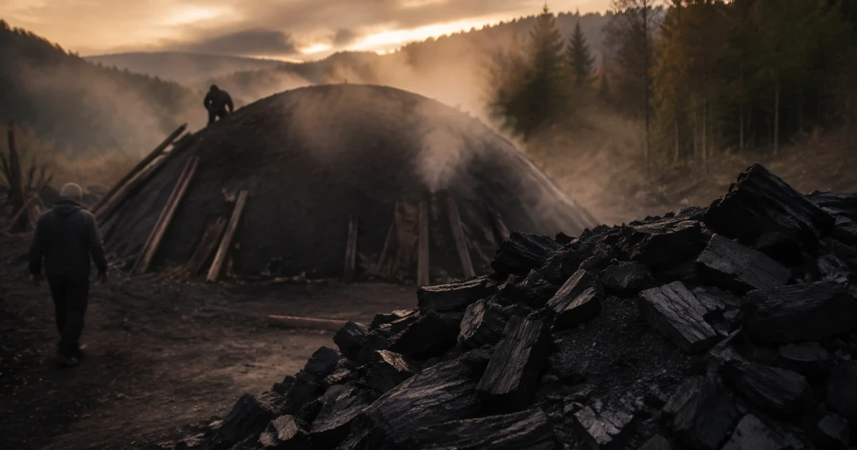 Germany’s Harz mountains keep a thousand-year-old charcoal tradition alive