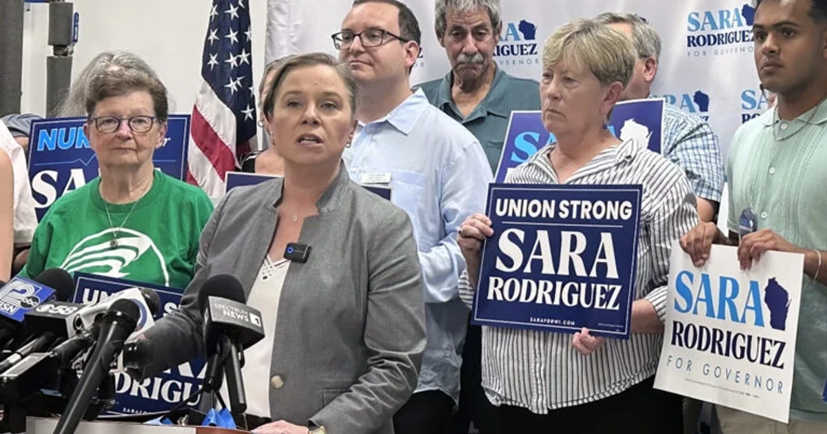 Wisconsin Democrats scramble after Sara Rodriguez drops out of governor race