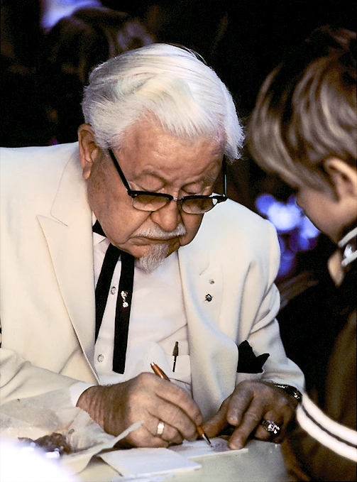 Colonel Harland Sanders — Wikimedia Commons