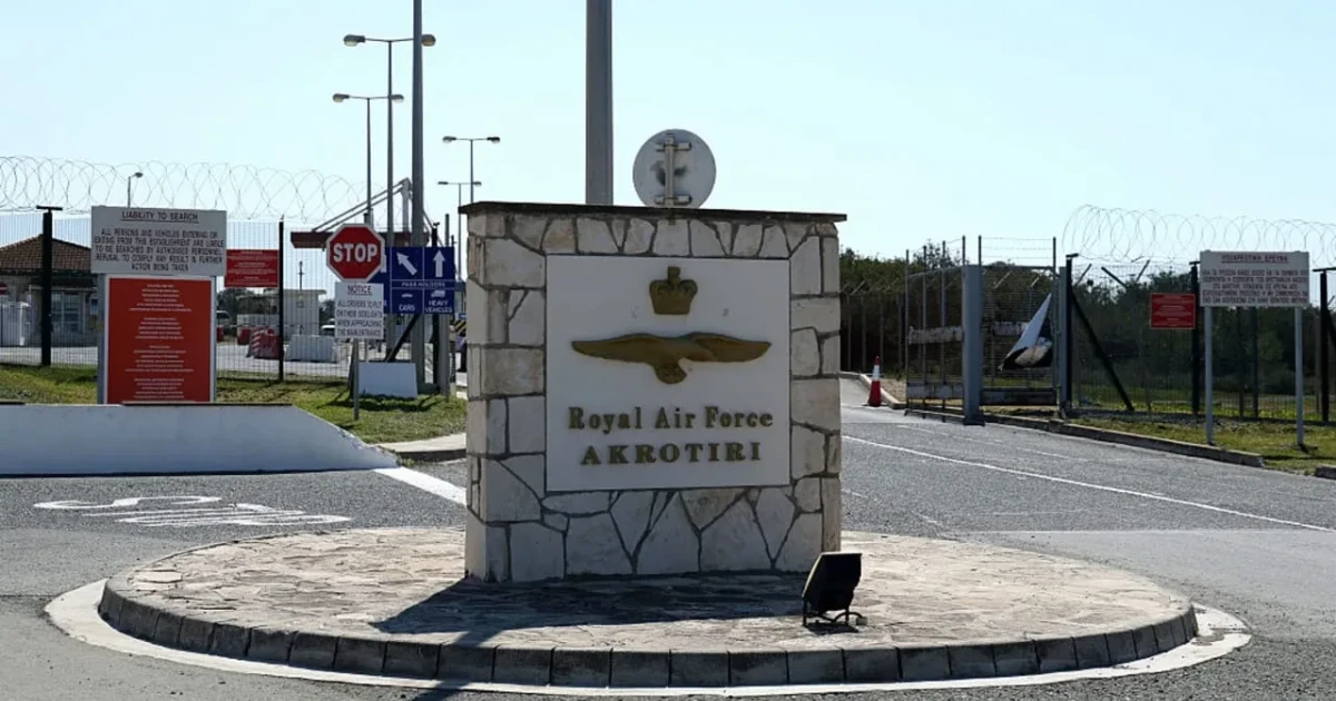 Man arrested in Cyprus over alleged spying on UK military base
