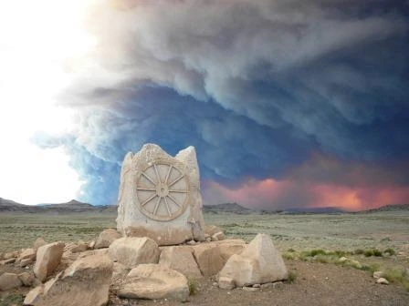 Old Trails Fire — Wikimedia Commons