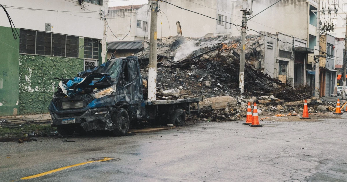 Truck bomb outside Colombia police base injures 11, kills dog