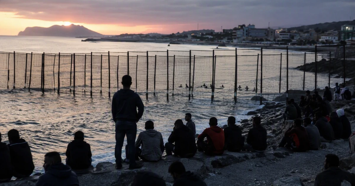 Ceuta rally follows mass migrant crossings and border crisis