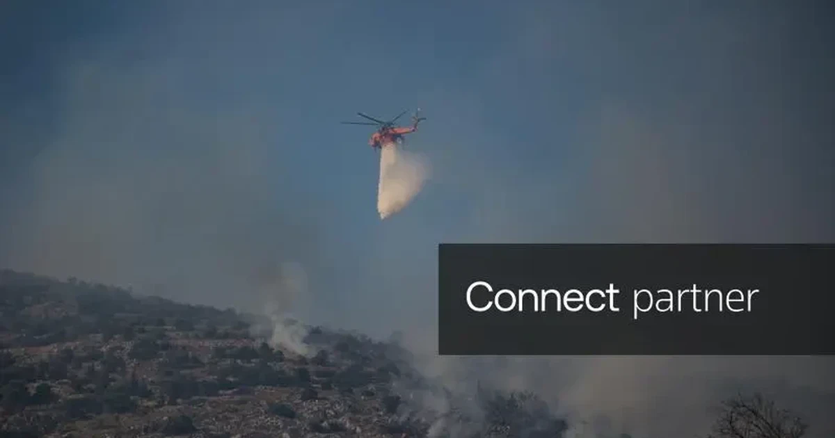 Greek firefighting helicopters collide midair during western Attica wildfire