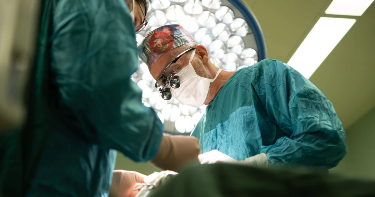 British baby first to undergo in-womb surgery for complex gastroschisis