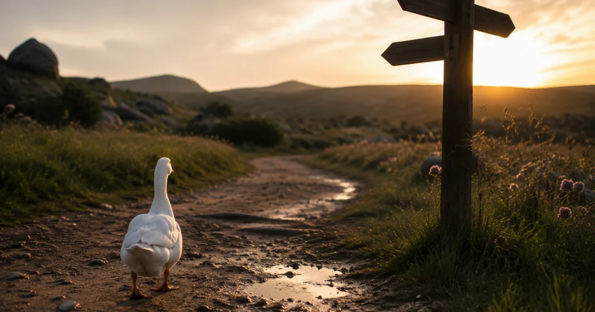 House House reveals Big Walk, a cooperative follow-up to Untitled Goose Game