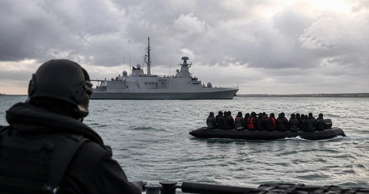 Reform UK vows Navy Channel patrols to return migrants to France
