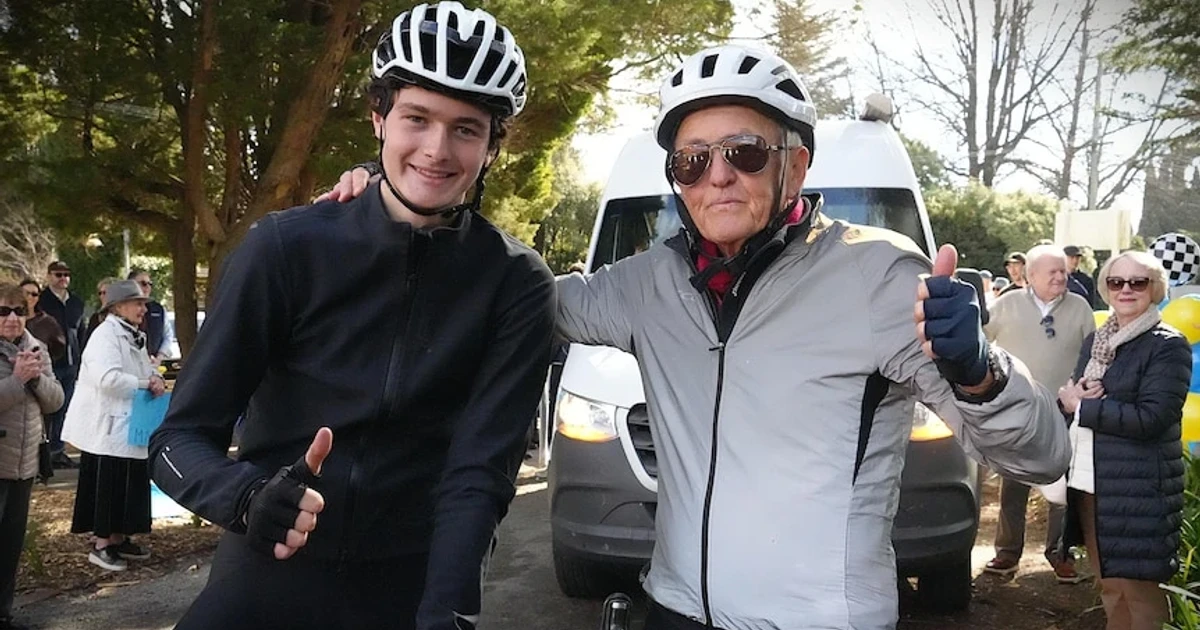 Bob Montgomery dies after completing final charity ride across Australia