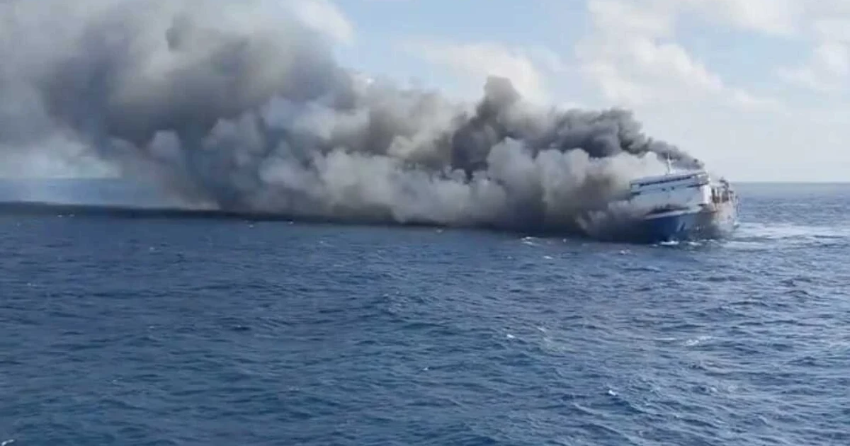 Indonesia ends ferry fire rescue after five people die