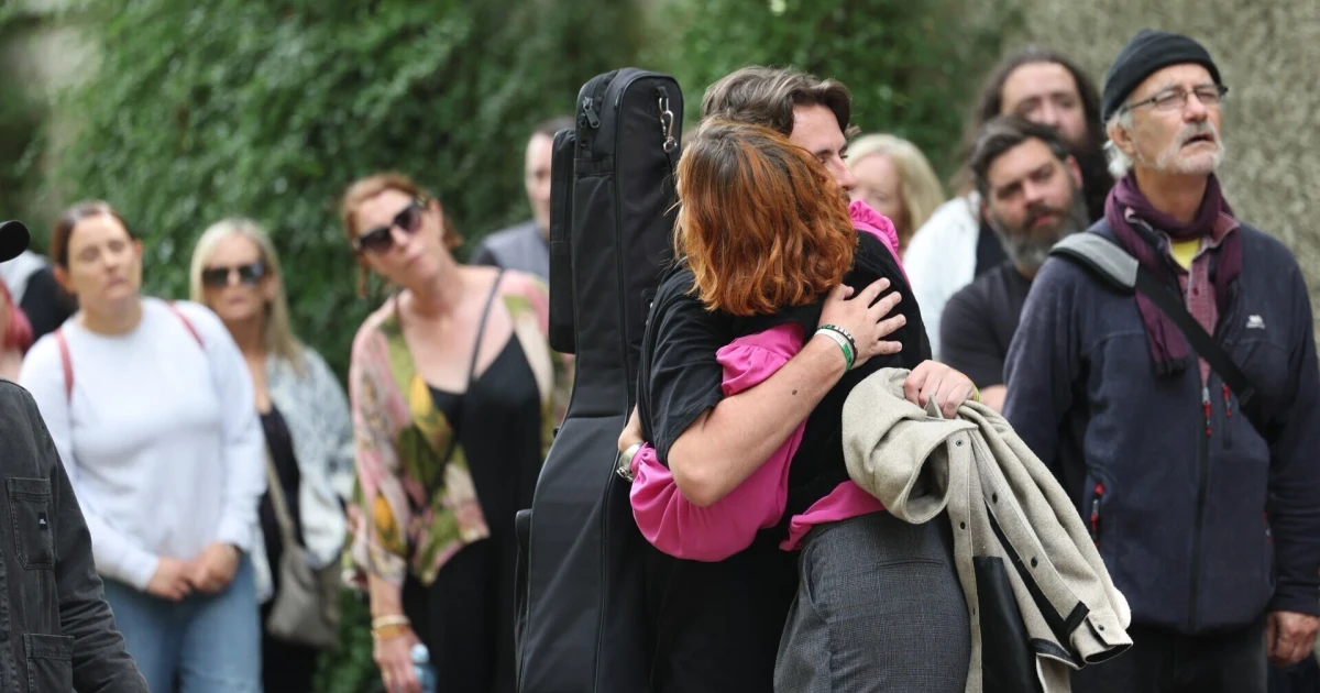 Thousands gather in Dublin for Glen Hansard funeral after motorcycle crash