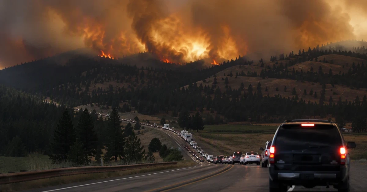 Suspect arrested in Old Trails Fire as Spokane wildfires rage