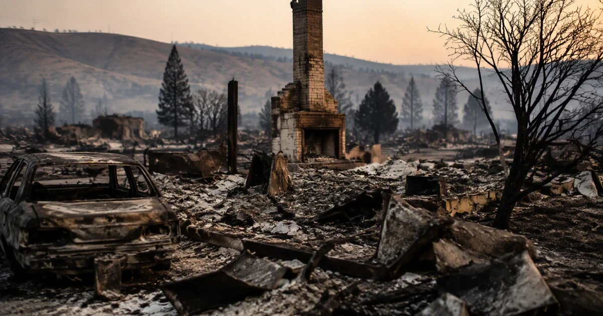 Wildfires near Spokane destroy hundreds of buildings, spark air concerns