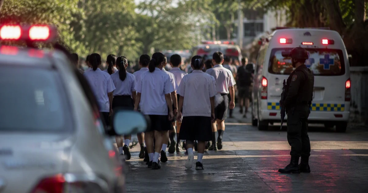 Student gunman kills teacher, wounds students at Thailand school